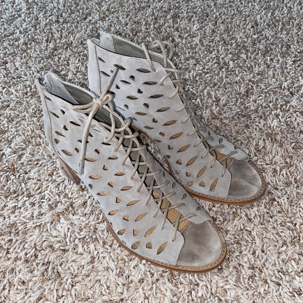 Grey heels